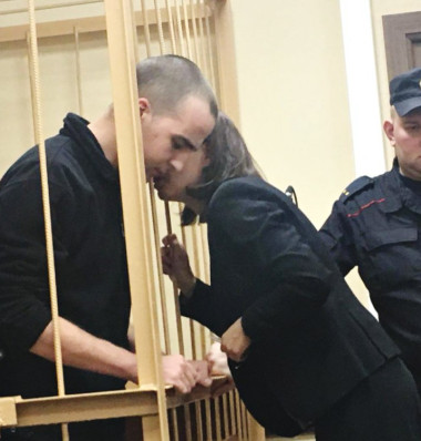 Юлий Бояршинов с адвокатом Ольгой Кривонос / Фото: Ольга Кривонос